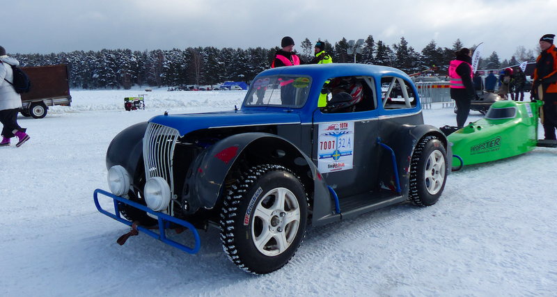 Illustration for article titled Sweden's 'Speed Weekend On Ice' Is Where Sanity Goes To Die And Axles Go To Break